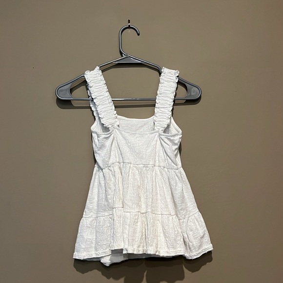 Alterd State White Tana Ruffle Tank Top - Picture 2 of 2